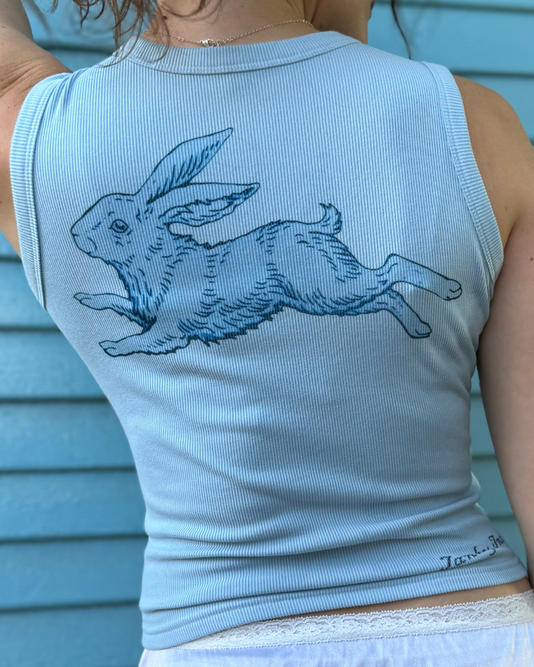 Blue Bunny Tank