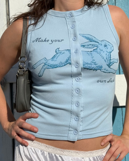 Blue Bunny Tank