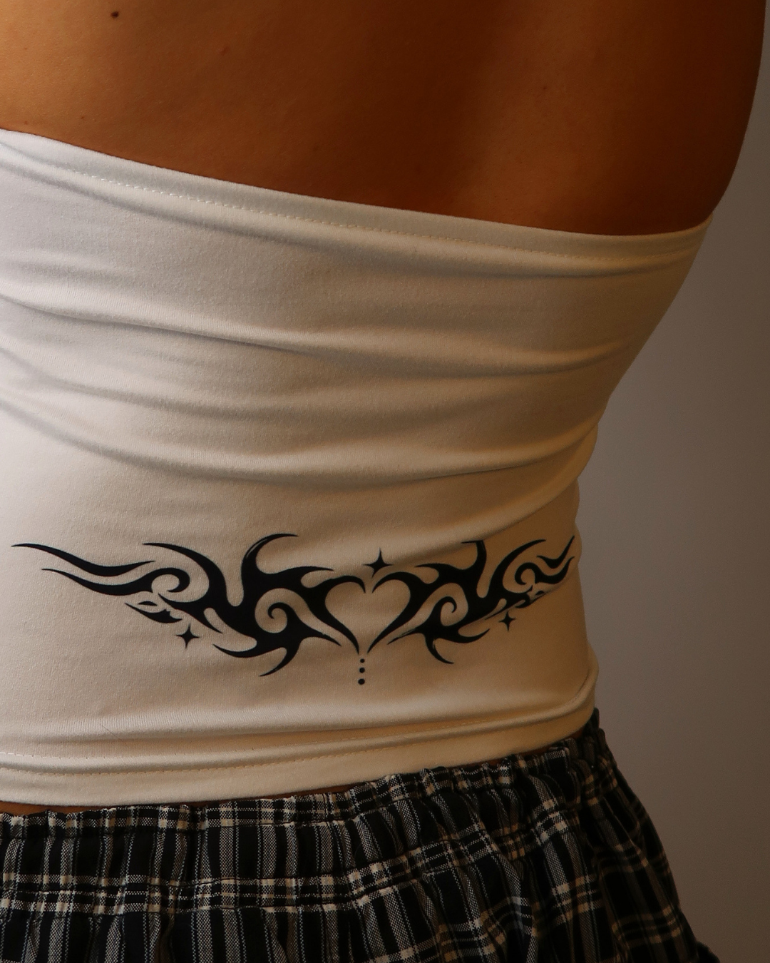 Y2K Tramp Stamp Halter