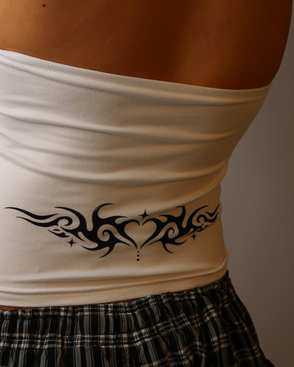 Y2K Tramp Stamp Halter