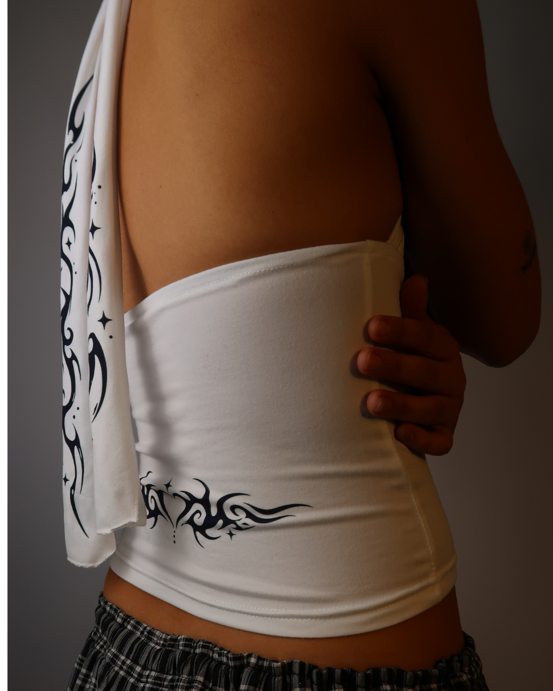 Y2K Tramp Stamp Halter