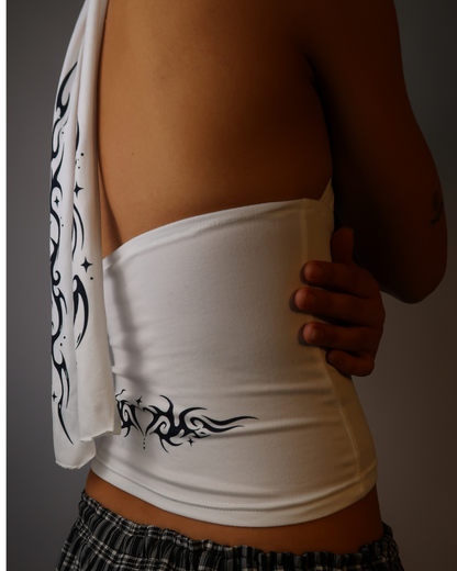 Y2K Tramp Stamp Halter